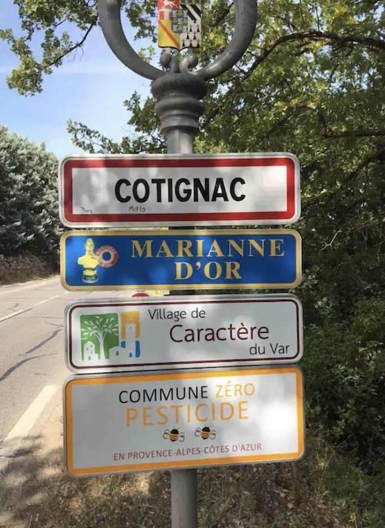 La Cadelle Villa Cotignac Eksteriør bilde